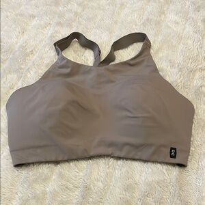DC Tan Sports Bra with Racerback and Medium Support